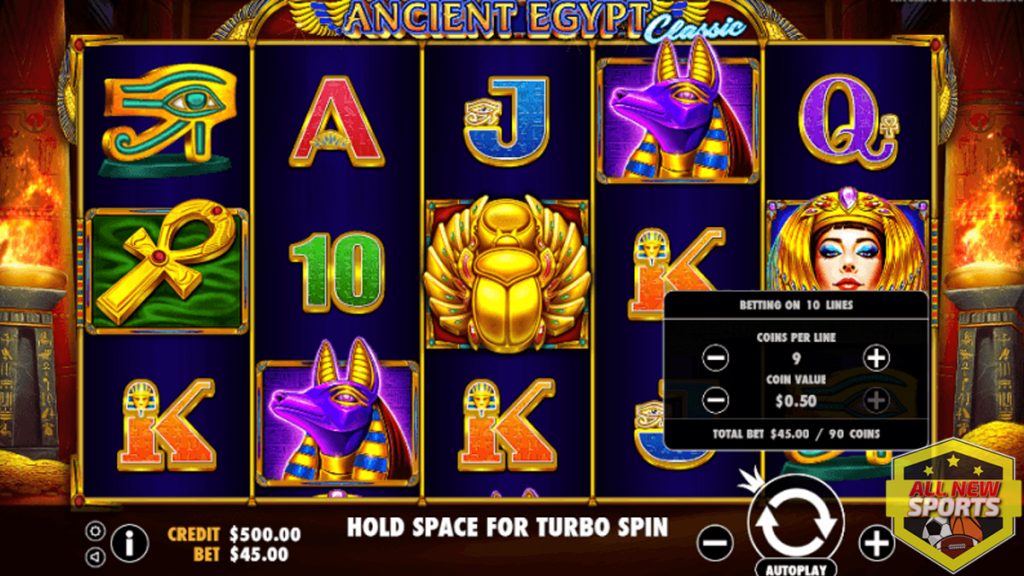 Slot Pulsa Bertema Mesir Ancient Egypt Classic Bikin Penasaran!