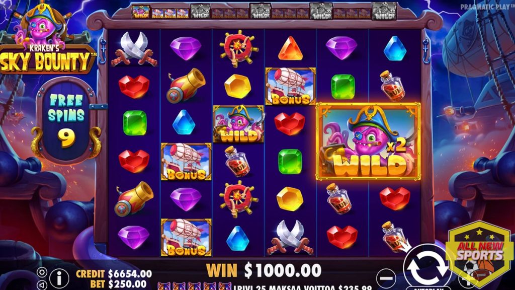 Bocoran Slot Gacor Kraken's Sky Bounty Mega prize1 Besar!