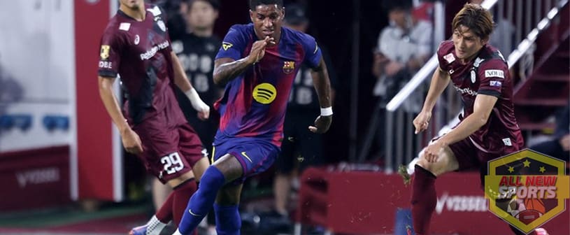 Barca Bungkam Vissel Kobe, Rashford Muncul di Menit 62