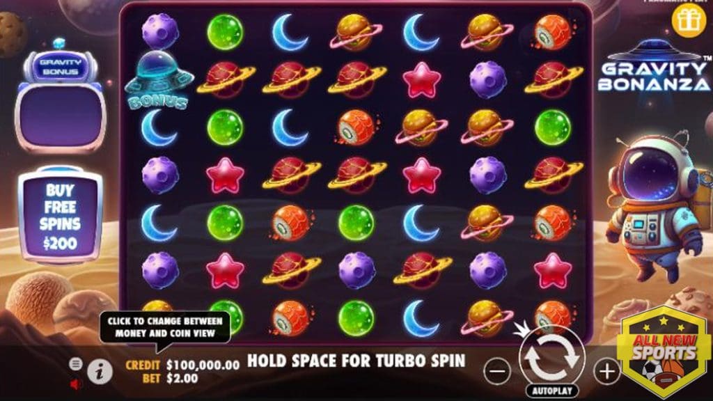 Situs Slot Kartun 1 Planet yang Memukau di Gravity Bonanza