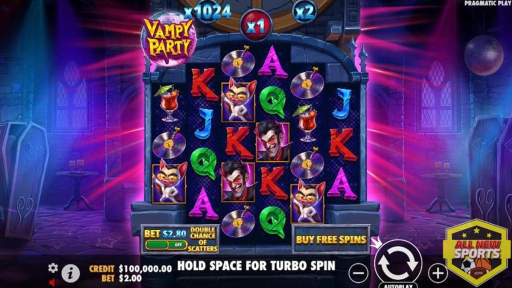 Vampy Party dalam Alternatif RTP8000 Pesta Malam