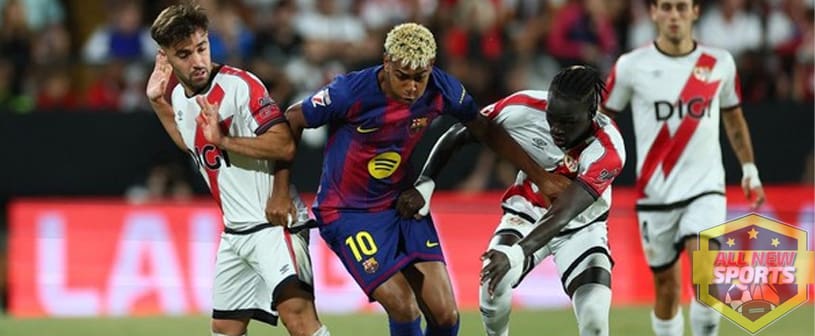 Rayo Vallecano vs Barcelona Berakhir Baru Imbang 1-1