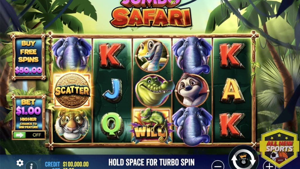 Jumbo Safari Terjun di 10 Hutan Slot Online Eksotis!