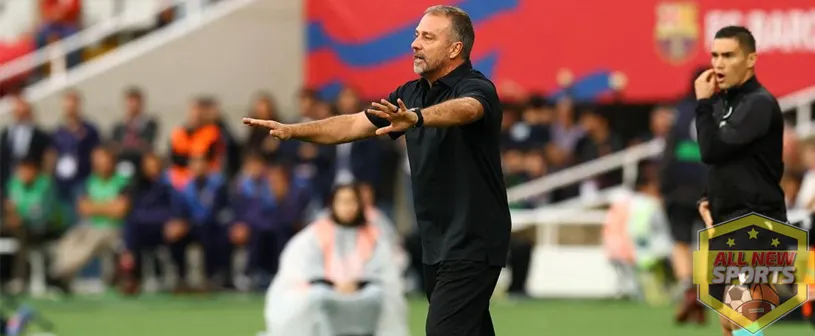 Flick Kena baru Kartu Merah, Laporta Kritik 1 Wasit