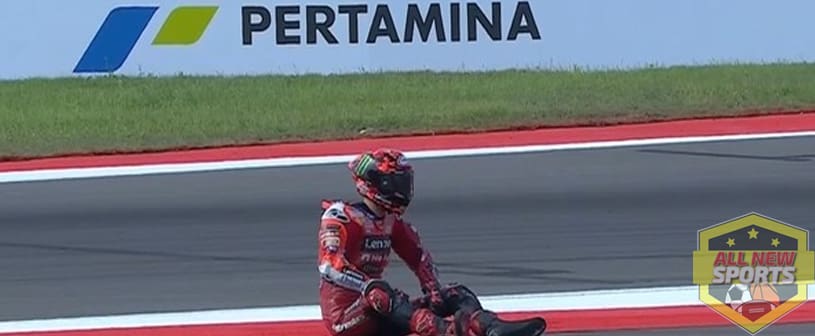 Bagnaia Tergelincir Helm 1 Masih Utuh!
