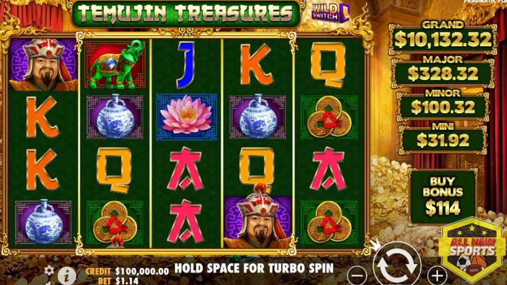 Temujin Treasures Dibalik Mekanisme 1024 Cara Menang!