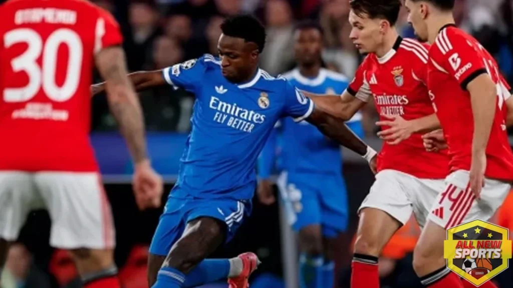 1 Gol Spektakuler Vinicius big Madrid Taklukkan Benfica!