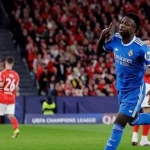 1 Gol Spektakuler Vinicius big Madrid Taklukkan Benfica!