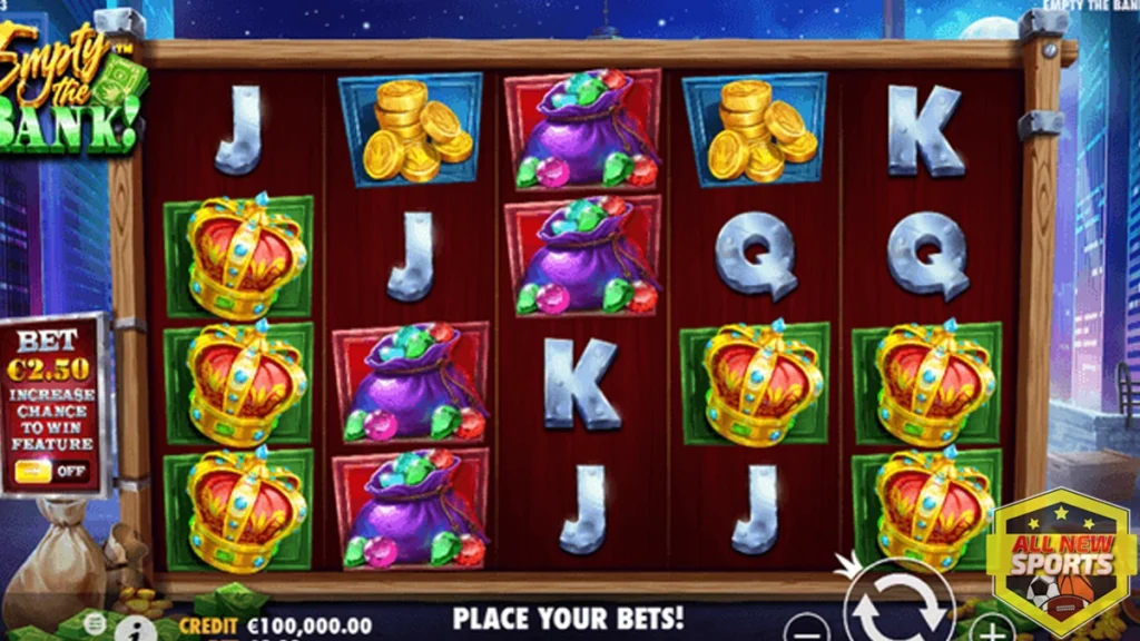 Empty The Bank 12x Admin Ketar-Ketir Tenang