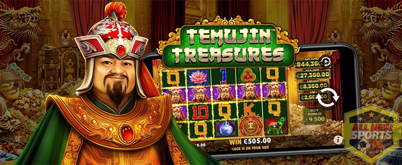 Temujin Treasures 100x Paling Royal Banget